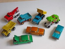 INTERESSANTES KONVOLUT MATCHBOX SUPERFAST SCHMALE RÄDER + SERIE UNIMOG 