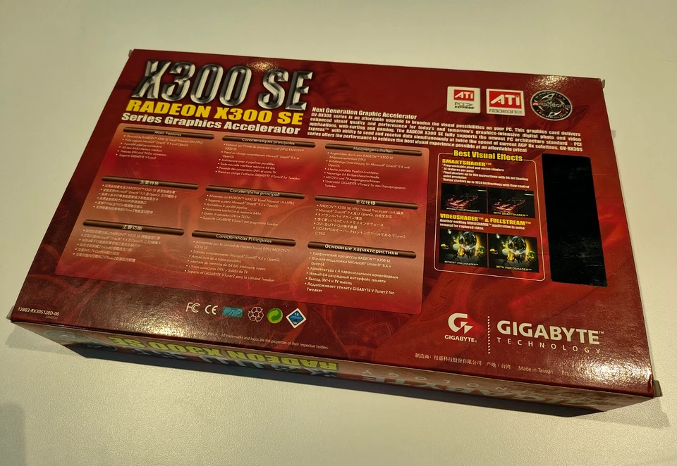 ATI Radeon X300 SE - Gigabyte 64MB DDR  PCI-E - GV-RX30S128D-B - BRAND NEW BOXED - Image 2 of 4