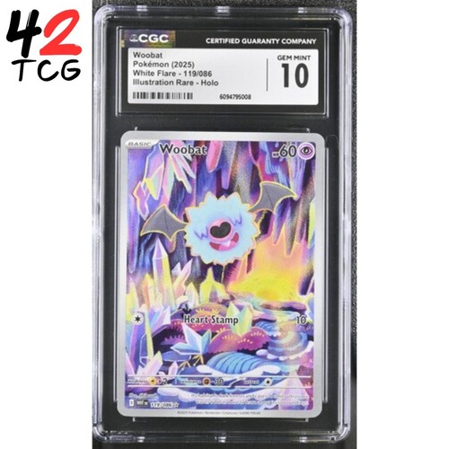 Woobat graded CGC 10 for sale on eBay