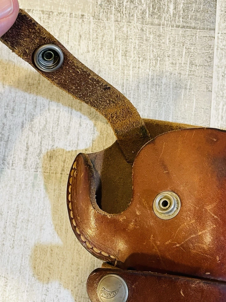 Hunter Company Leather Holster 1100 29 For 2” Barrel S&W Revolvers RARE - Image 4 of 4