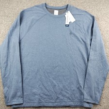 Penguin Munsingwear Sweatshirt Thin Blue Reversible Striped Size M Men's NWT