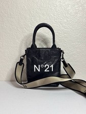 Borsa shopper a tracolla N. 21 Numero Ventuno piccola nera