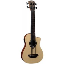 Lag TKB150FCETiki Guitar 150 Mini Fretless Bass Electro Acoustic Ukulele