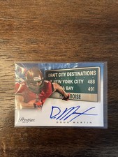 Doug Martin Cards and Autograph Memorabilia Guide 7