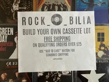 $1 & UP ROCK ALT POP 70'S-2000'S MUSIC BUILD YOUR OWN COMPACT DISC CD LOT