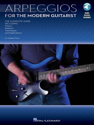 Arpeggios for Modern Guitarist Learn Guitar Hal Leonard Tab Book Online Audio