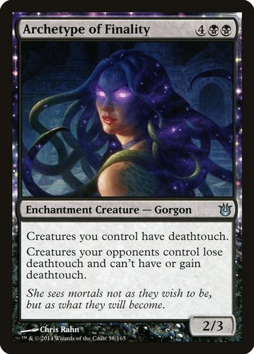 Archetype of Finality 58/165 Born of the Gods