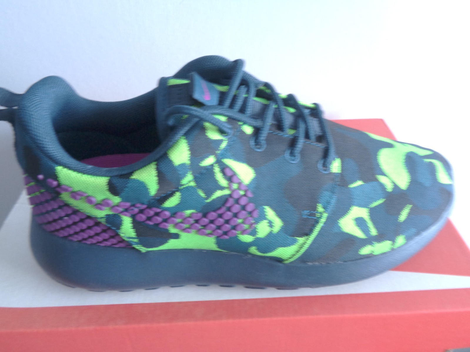Nike Roshe One Prem Plus trainer's shoes 807614 453 uk 3.5 eu 36.5 us 6 NEW+BOX