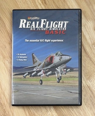 Great Planes Real Flight R/C Flight Simulator Basic, 35 Airplanes, 12 Helicopter