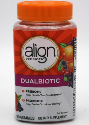 Align ProBiotic Digestive Health Prebiotic Probiotic 50 Gummies - EXP 05/2026