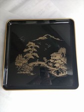Wajima Lacquer Kaiseki Tray Set Elegant Durable Japanese Tableware