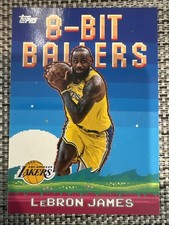 🔥🔥2025-26 Topps Basketball LeBron James 8-bit Ballers Sp🔥🔥