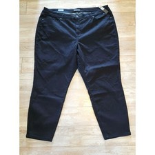 The Limited 24W Skinny Ankle Dark Wash Denim Jeans 2X/3X Stretch NWT $79RV