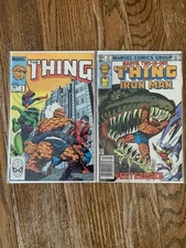 The THING marvel Comics Lot Of 2. 1983 #5. Marvel Comics Group #97
