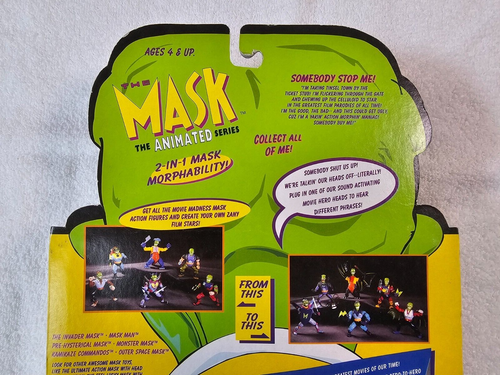 The MASK Animated Series Outer Space Mask Action Figure Toy Island 1997 - NEW - Picture 8 of 9
