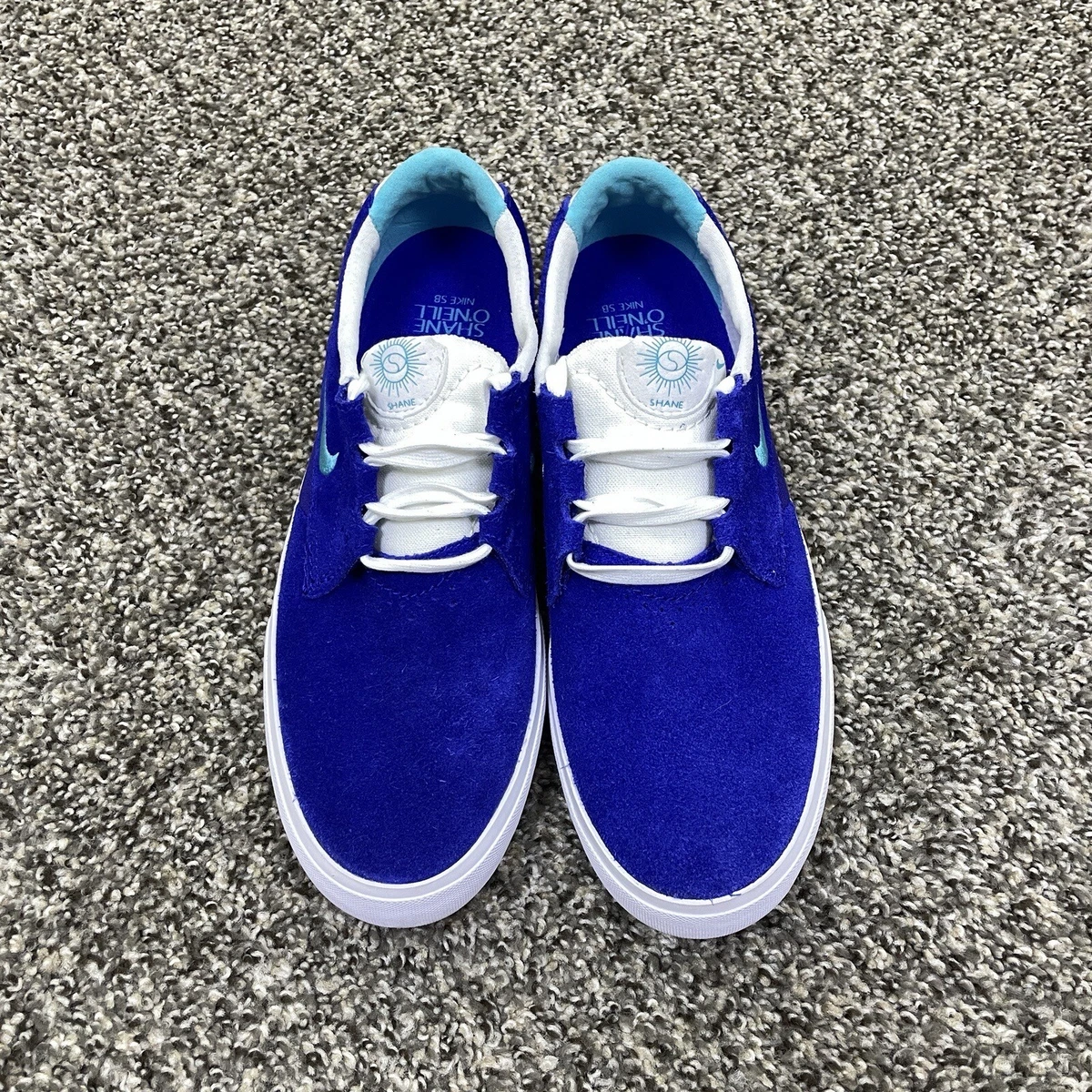 Nike janoski bleu sales