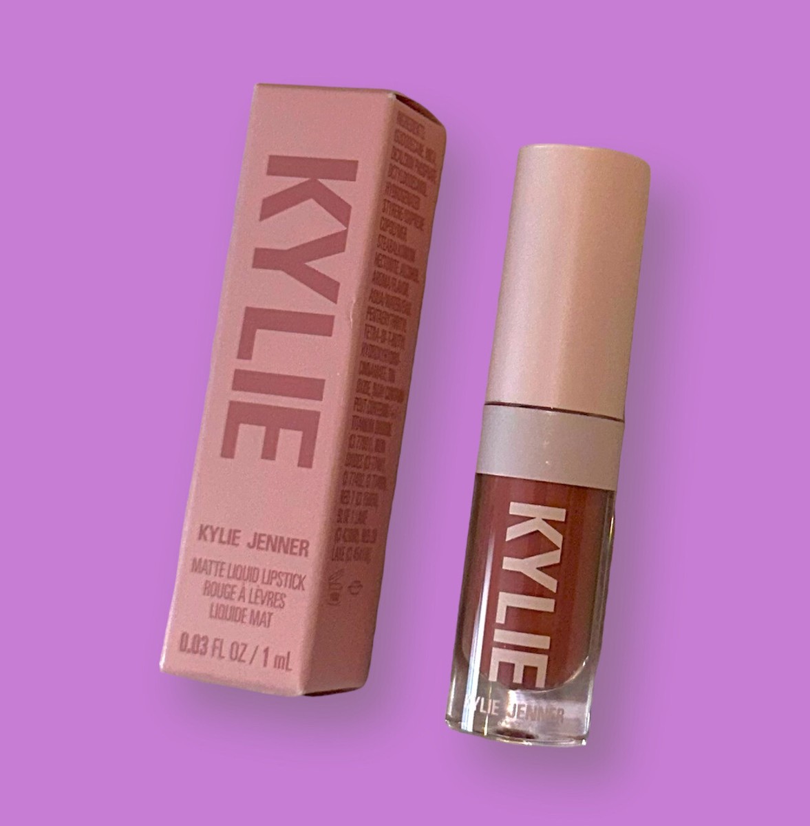 NEW Kylie Kylie Jenner Matte Liquid Lipstick 808 KYLIE 0.03oz/1mL