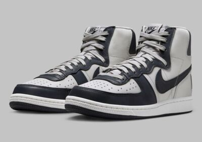 Nike Terminator High Georgetown Men's Size 9.5 Sneakers FB1832-001