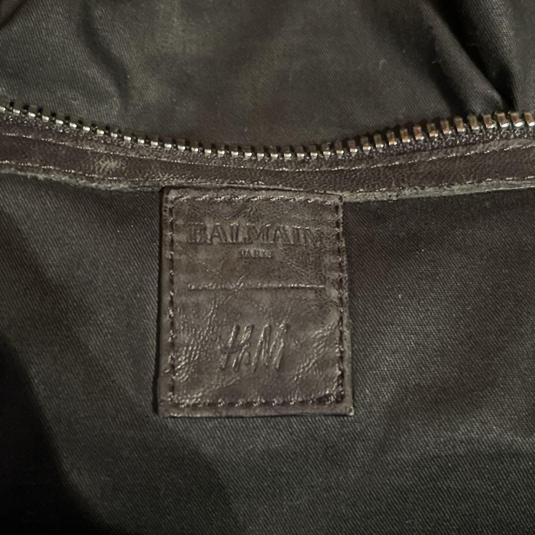 Balmain × H&M bag pack rock archive punk