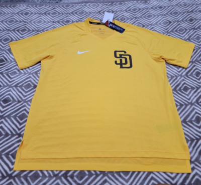 NIKE DRI-fit MLK Padres NKM9-78H On Field Issue Pullover $80 MSRP Mens XL Jersey