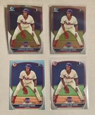2023 Bowman Marcus Lee Sang 1st Bowman Chrome BCP-126, SKY BLUE /499 BP-126 LOT