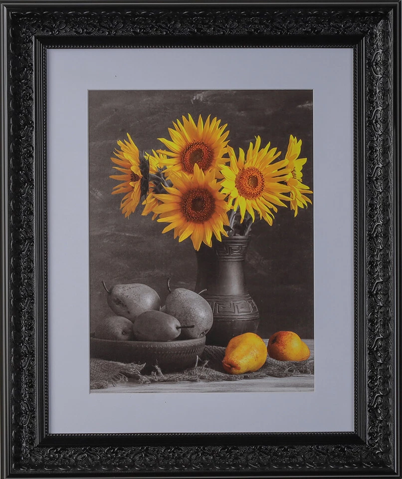 4-Pack Custom Picture Poster Frame 2-1/2" Black Victorian 16x20 24x36 1556-A1007 - Image 2 of 4