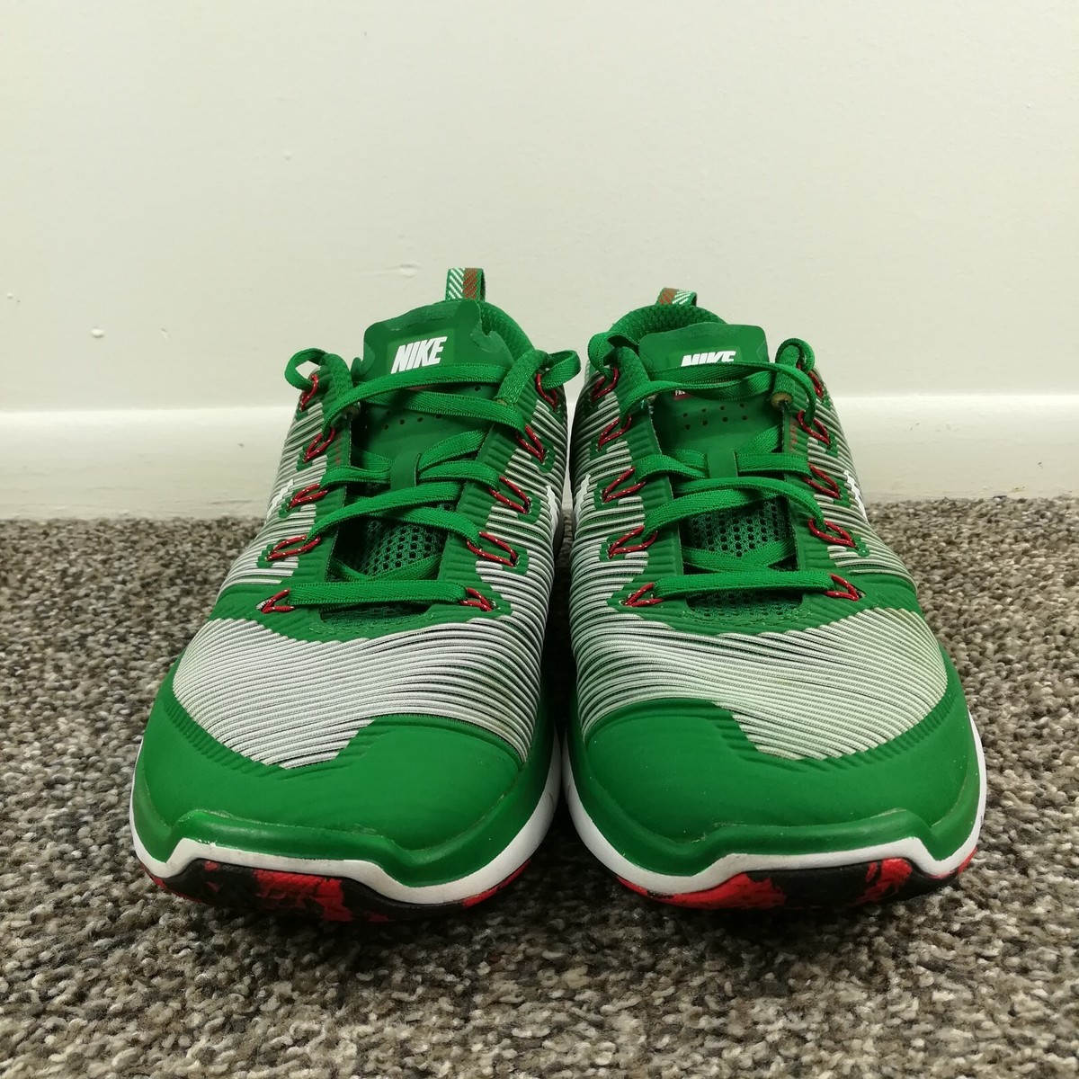 MEXICO Nike Free Versatility Green Training Running Shoes 833336-316 Mens 