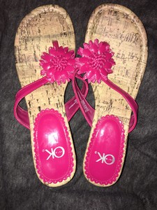 pink dressy sandals