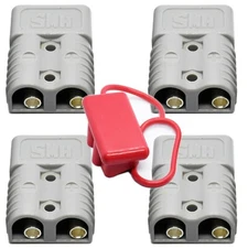 4PC 175 AMP CONNECTOR BATTERY TERMINALS PLUG,QUICK CONNECTOR FOR 1/0 GAUGE CABLE