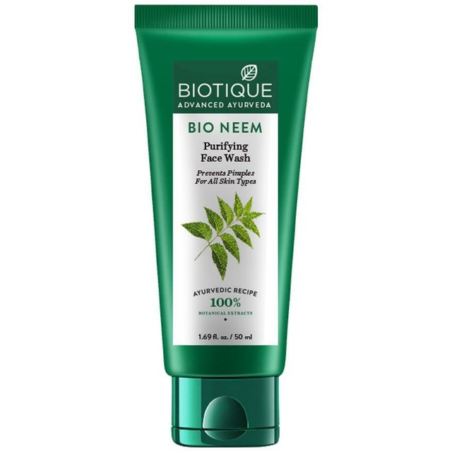 Biotique Advanced Ayurveda Bio Neem Purifying Face Wash for All