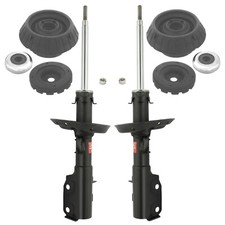 KYB Front Suspension Struts and Mounts Kit For Honda Fit 09-13 Insight 10-14 NEW