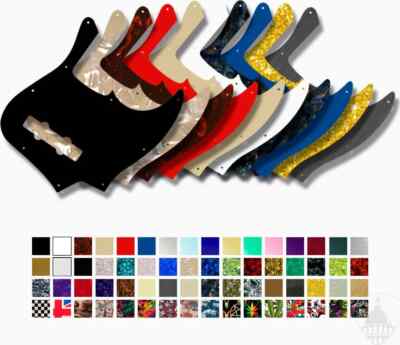 WD Custom Pickguard For Fender American Elite Jazz Bass G1N