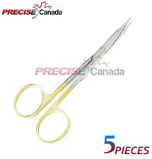 Set Of 5 Supercut Steven Tenotomy Scissors 4.5" Curved Surgical Instruments