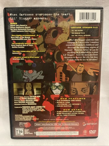 Paranoia Agent Vol. 4 (DVD, 2004) - Picture 2 of 2