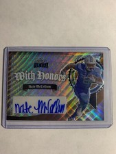 2024 Leaf Metal Nate McCollum With Honors Silver Wave Refractor Auto #D /7