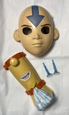 Avatar Last Airbender Action Figure Aang Costume Maschera Cosplay Completo Mattel