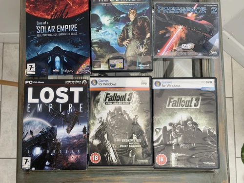 Job Lot Of  PC/DVD Games. Great used condition !!