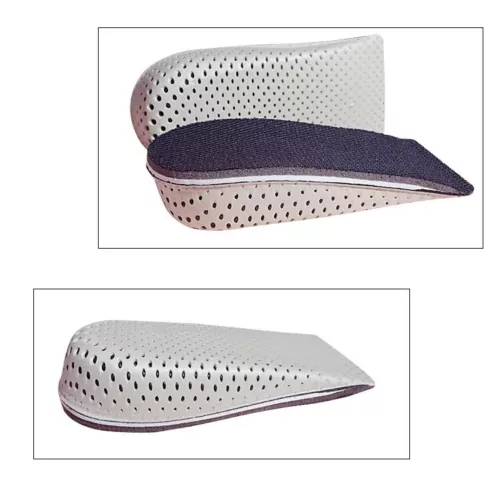 Height Increase Insoles Men Women Invisible Heel Lift Taller Shoe Inserts 2 Pads - Picture 8 of 10