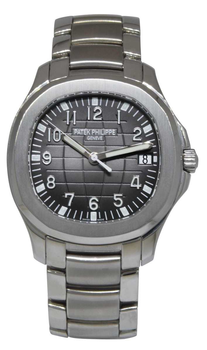 Patek Philippe Aquanaut Men's Black Watch 5167A-001 for sale