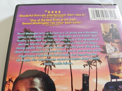 Devil in A Blue Dress DVD Denzel Washington, Don Cheadle, Tom Sizemore:  Rated R 43396513495| eBay