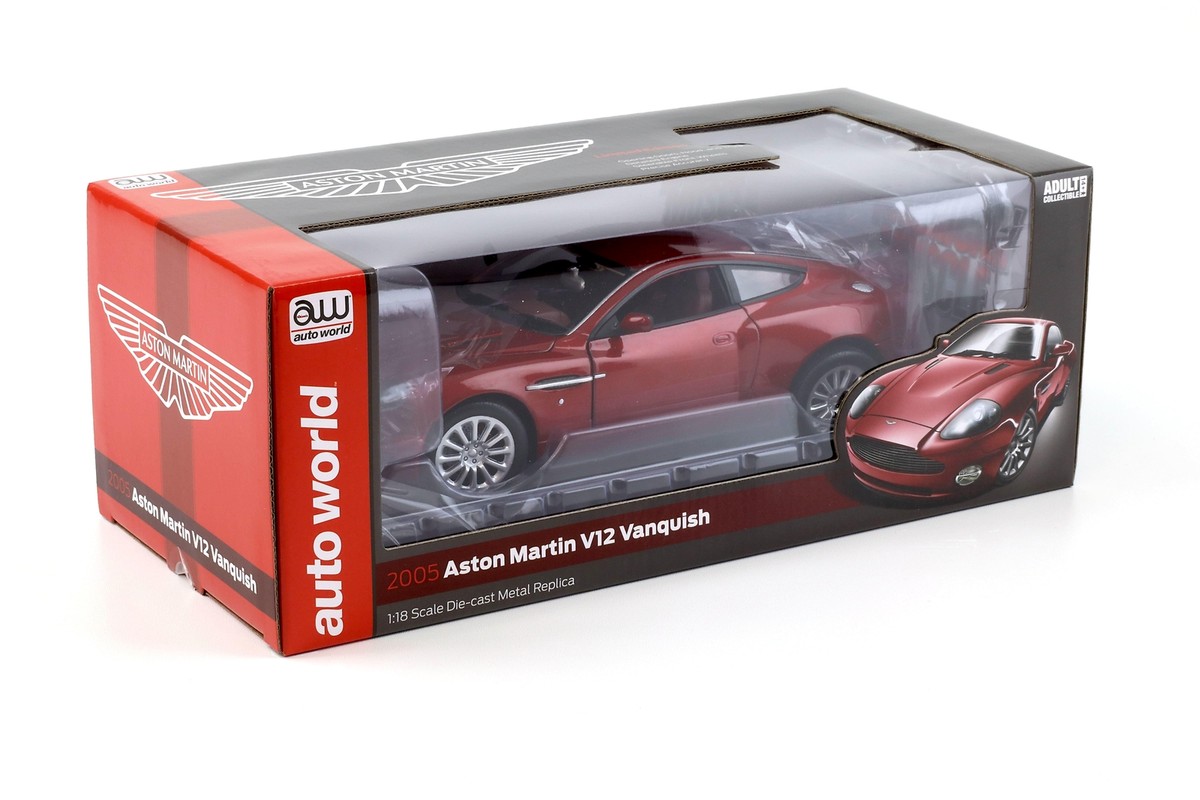 1:18 Auto World 2005 Aston Martin V12 Vanquish Coupe toro