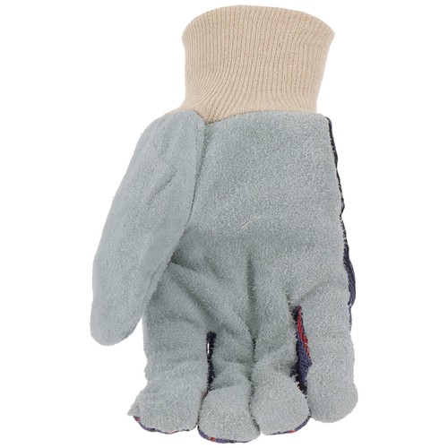 West Chester Men's Split Cowhide Leather Palm Work Gloves Abrasion Resistant ... - Picture 4 of 5