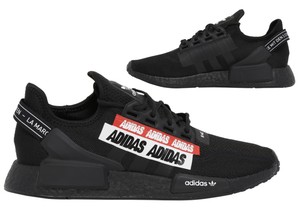 adidas nmd r1 all white mens