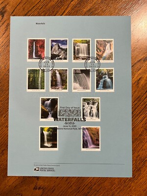 American Commemorative Cancellations #2321, Forever 2023 - Waterfalls (#5800)