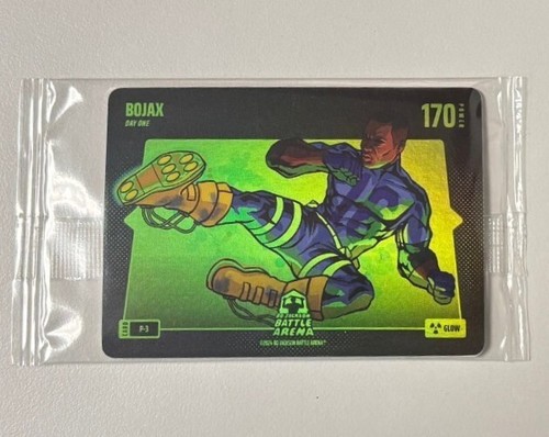 2024 Bo Jackson Battle Arena BOJAX Bo Jackson Day One GLOW P-3 Battlefoil SP!