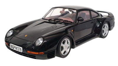 Motorbox Exoto 1/18 Scale Diecast DC21823P - Porsche 959 - Black 