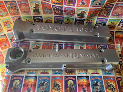 Toyota Corolla MR2 FX16 4AGE Early 16V Powder Coated Valve Covers