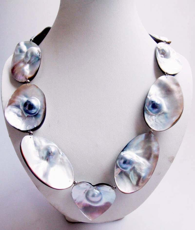 Mabe pearl necklace sale