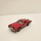 Vintage Hot Wheels Redline Custom Continental Mark III Lincoln Red USA 1968 HTF