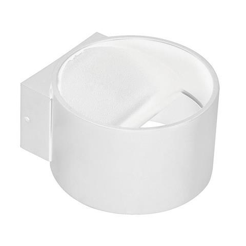 Applique murale LED 8W blanche 4200K ronde de 10cm pour illuminer chaleureusement votre entrée